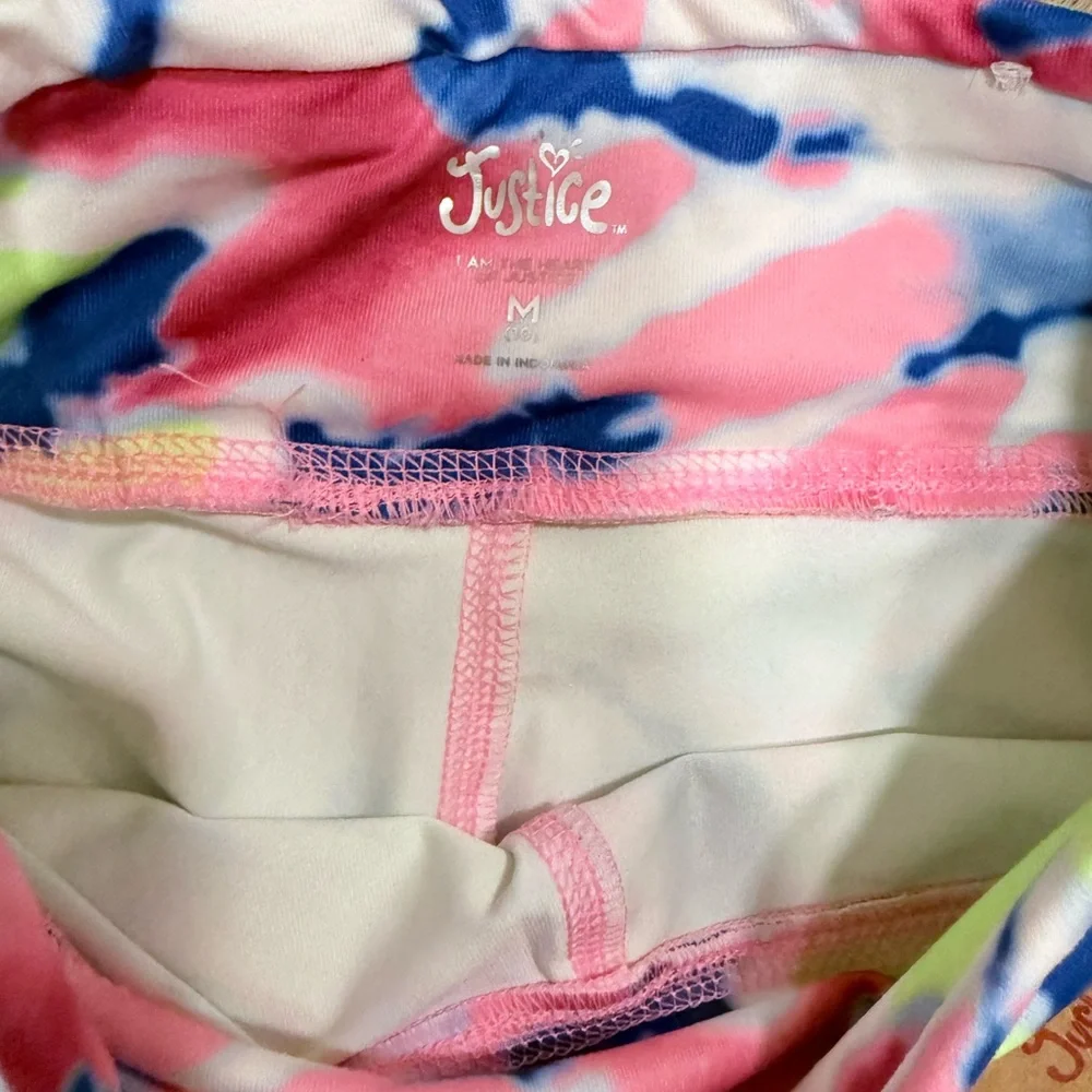 Justice colorful leggings